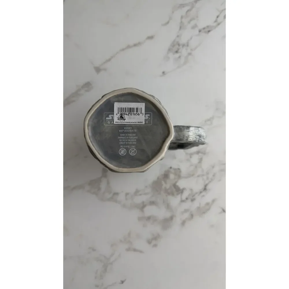 Star Wars Galaxy's Edge Dok-Ondar Jedi vs Sith Battle Relief Ceramic Mug NEW